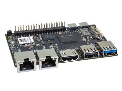 香蕉派 BPI-M5 Pro 采用瑞芯微 RK3576芯片设计，最大支持16G 内存和128G eMMC 