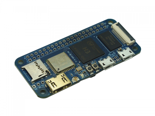 香蕉派BPI-M2 Zero单板计算机采用全志H3(可选H2+/H5)芯片设计