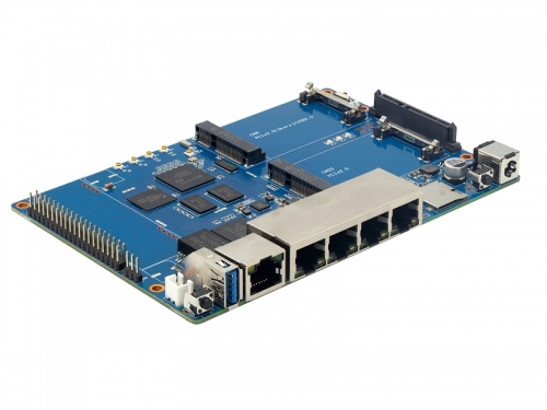 香蕉派 BPI-R64 开源路由器开发板采用MediaTek MT7622芯片设计