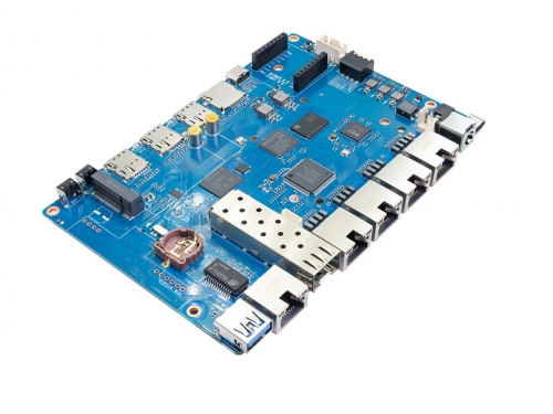 Banana Pi BPI-R4 Lite Wifi Router board with Mediatek MT7987 chip design