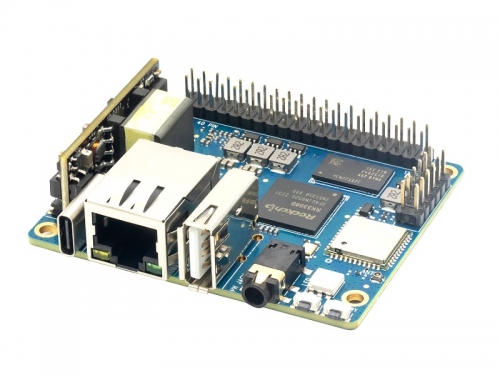 Banana Pi BPI-P2 Pro IoT board with Rockchip RK3308 design ,with 512M RAM and 8G eMMC,support PoE