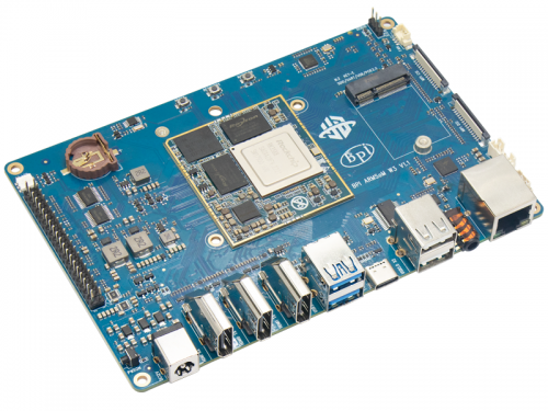 Banana Pi BPI-W3 Open source board with Rockchip RK3588，8G RAM and 32G eMMC Flash